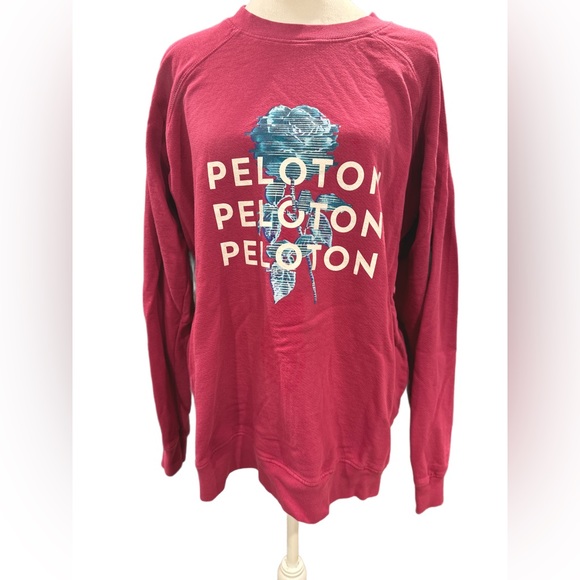 Peloton Oversized Crewneck Sweatshirt Medium - Picture 1 of 5
